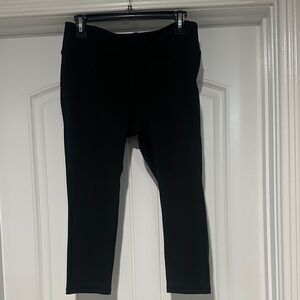 Black Cropped Leggings